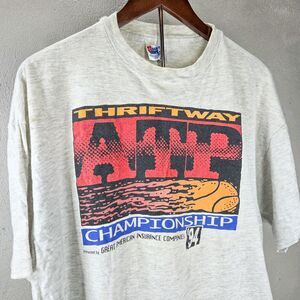 Vintage 1997 Thriftway Championship T-Shirt Hanes Beefy-T USA XL Single Stitch